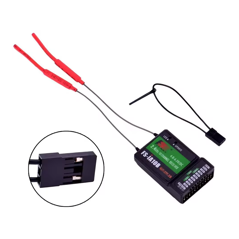 Flysky FS-iA10B 2.4G 10 Channe - Drone Receiver 评论和价格